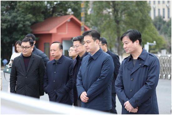 市人民政府副市長白云峰到學院調研
