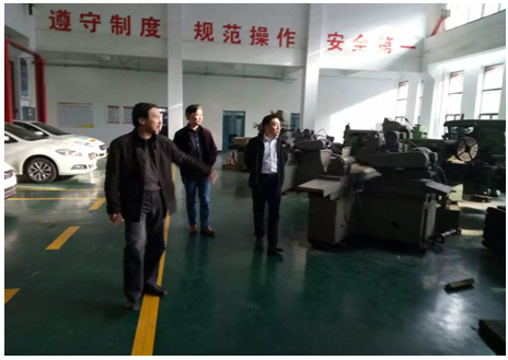 學院領(lǐng)導檢查校園安全管理工作